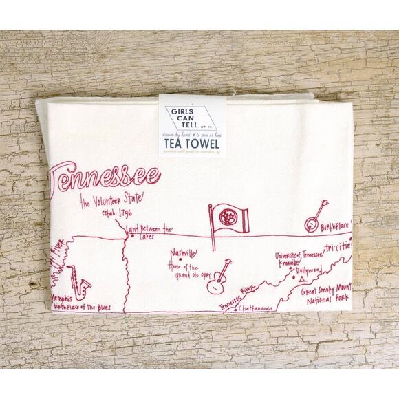 Tennessee Tea Towel - Picture 1 of 2
